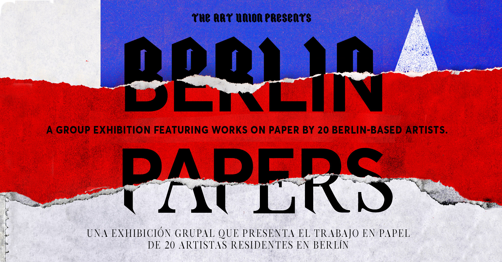 THE ART UNION Berlin Papers – a group exhibition featuring works on paper by 20 Berlin-based artists